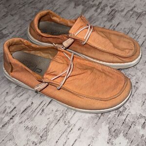 Hey Dude Wendy Chambray White Size 9